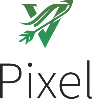 Pixel logo design