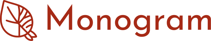 Monogram logo design