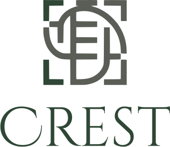 Crest logo design