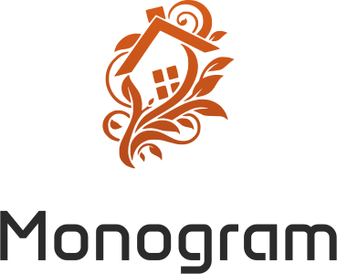 Monogram logo design