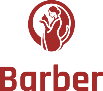 Barber logo design