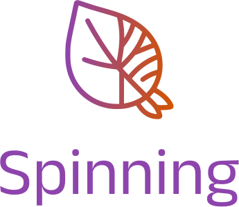 Spinning logo design