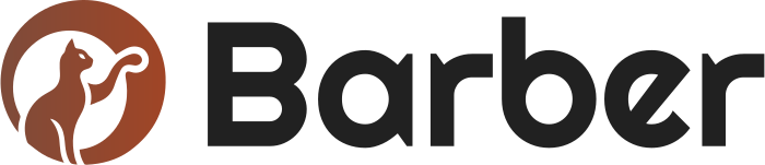 Barber logo design