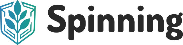 Spinning logo design