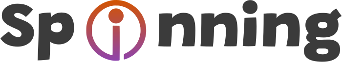 Spinning logo design
