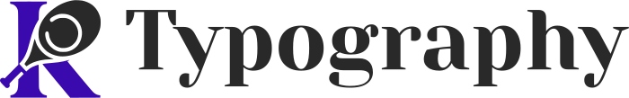 Typography logo design