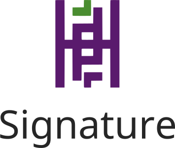 Signature logo design