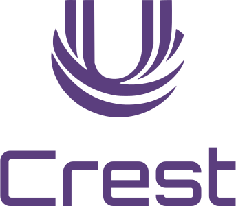 Crest logo design