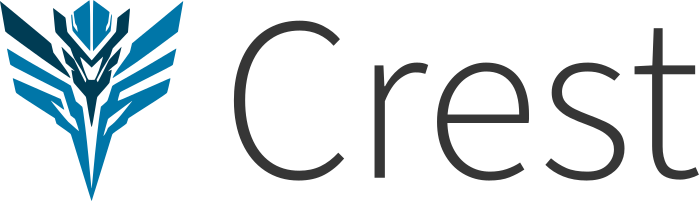 Crest logo design