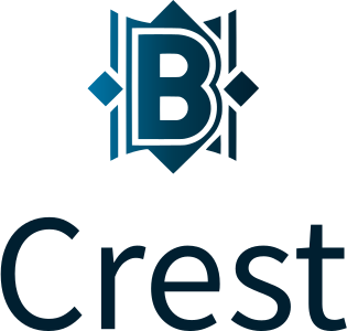 Crest logo design