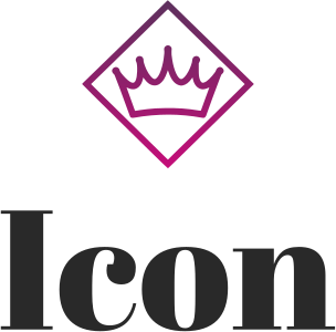 Icon logo design