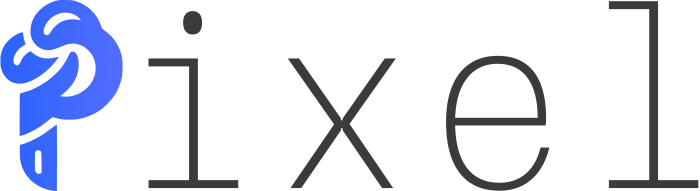 Pixel logo design