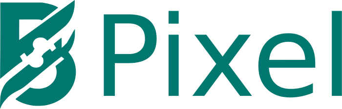 Pixel logo design