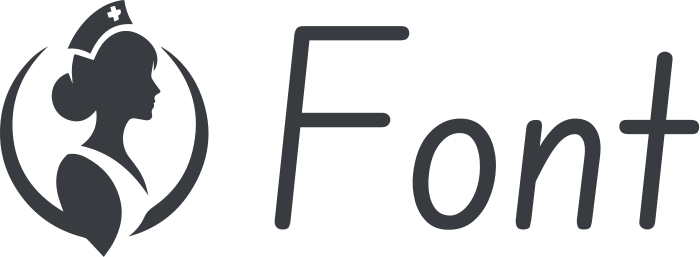 Font logo design