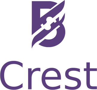 Crest logo design