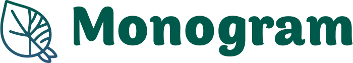 Monogram logo design