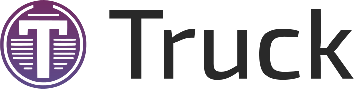 Truck logo design
