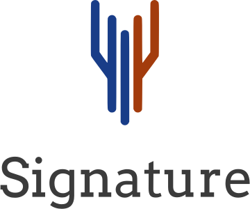 Signature logo design
