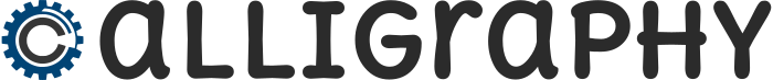 Calligraphy logo design