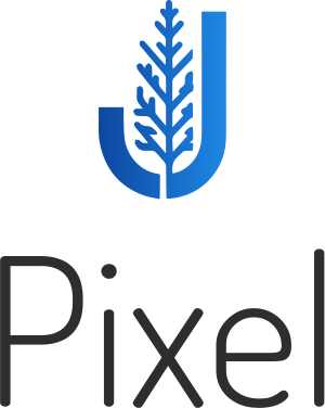 Pixel logo design