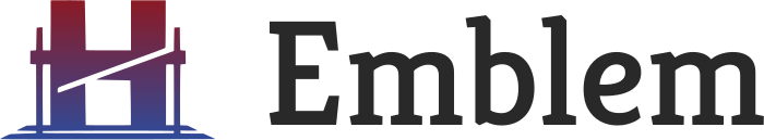 Emblem logo design