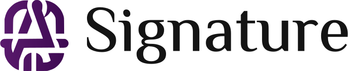 Signature logo design
