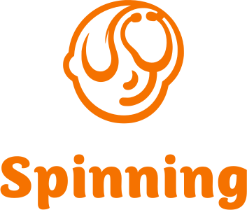 Spinning logo design