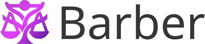 Barber logo design