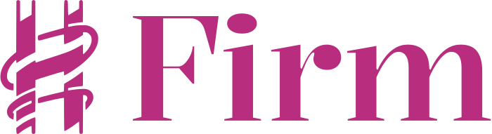 Firm logo design