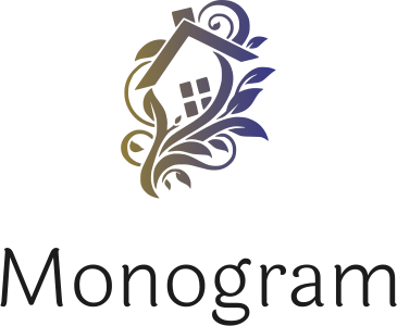 Monogram logo design