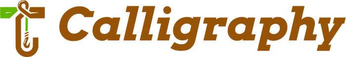 Calligraphy logo design