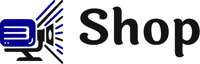 Shop logo design
