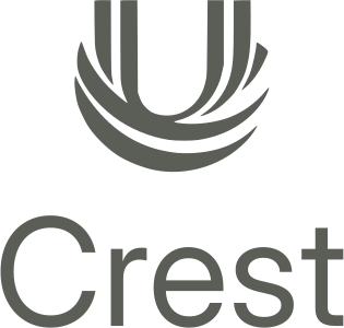 Crest logo design