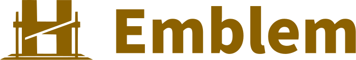 Emblem logo design