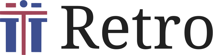 Retro logo design