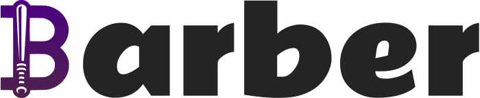 Barber logo design