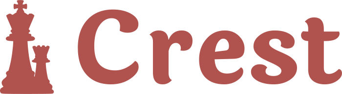 Crest logo design