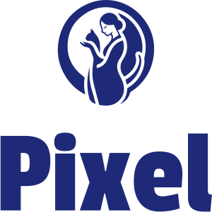 Pixel logo design