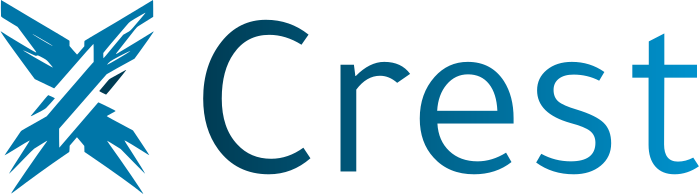 Crest logo design
