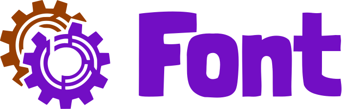 Font logo design