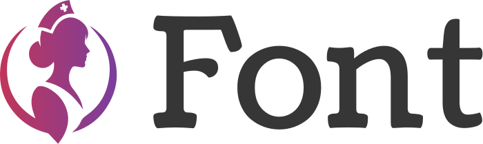 Font logo design