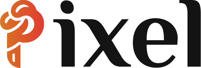Pixel logo design