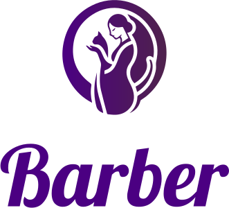 Barber logo design