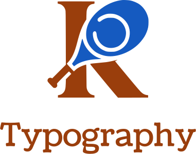 Typography logo design