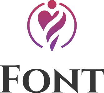 Font logo design