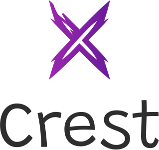 Crest logo design