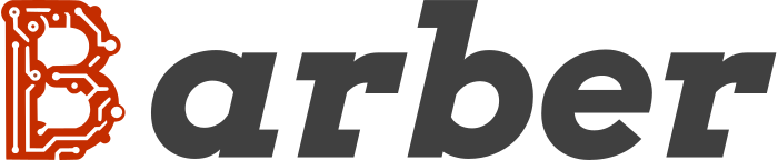 Barber logo design