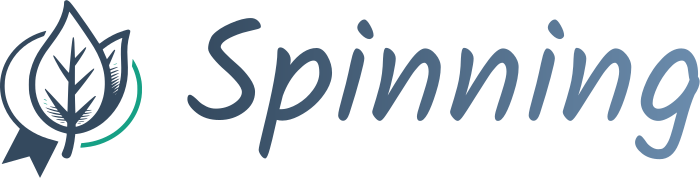 Spinning logo design
