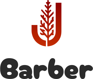 Barber logo design