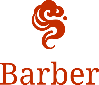 Barber logo design